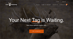 Desktop Screenshot of huntreminder.com